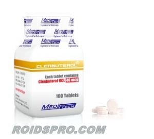 Clenbuterol for sale | Clenbuterol HCL 40 mcg x 100 tablets | Meditech Pharma